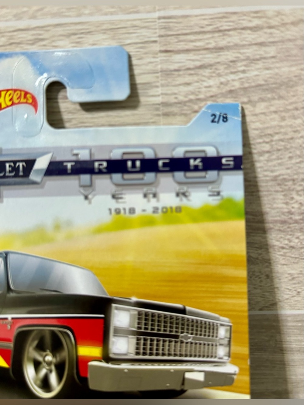 Hot Wheels 83 Chevy Silverado 100 years Trucks Edition - Picture 7 of 8
